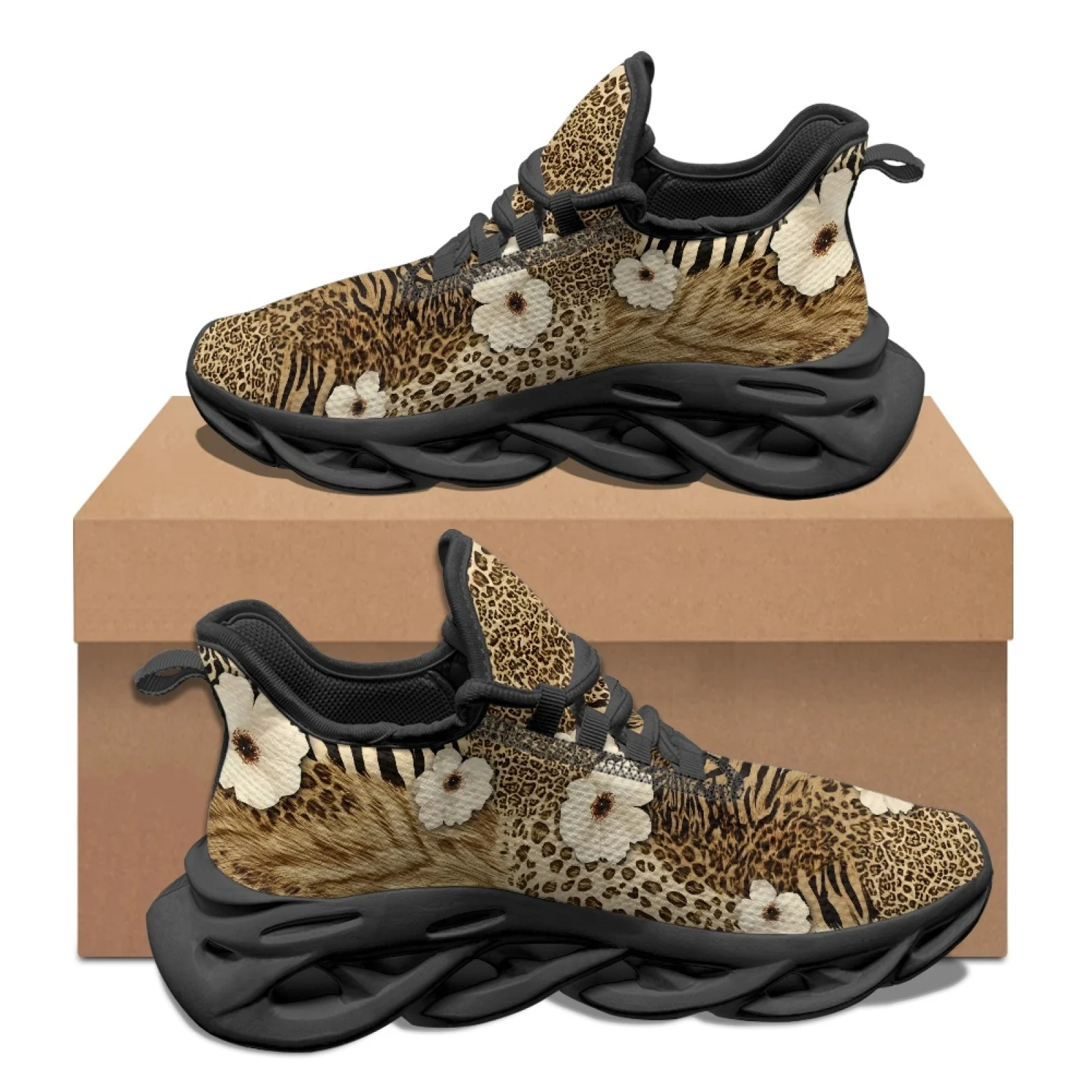 PENSTROLL Mixed Texture Design Lightweight Running Shoes for Mens Mesh & EVA Athletic Trainer Fashion Sneakers