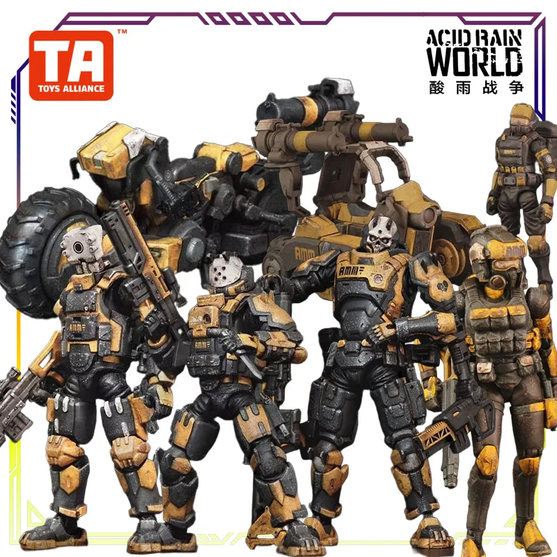 

TOYS ALLIANCE Original Acid Rain War Series 1/18 A. M.M Black Bee Unit Фигурка Модель Игрушки Коллекционная модель Подарки для мальчиков