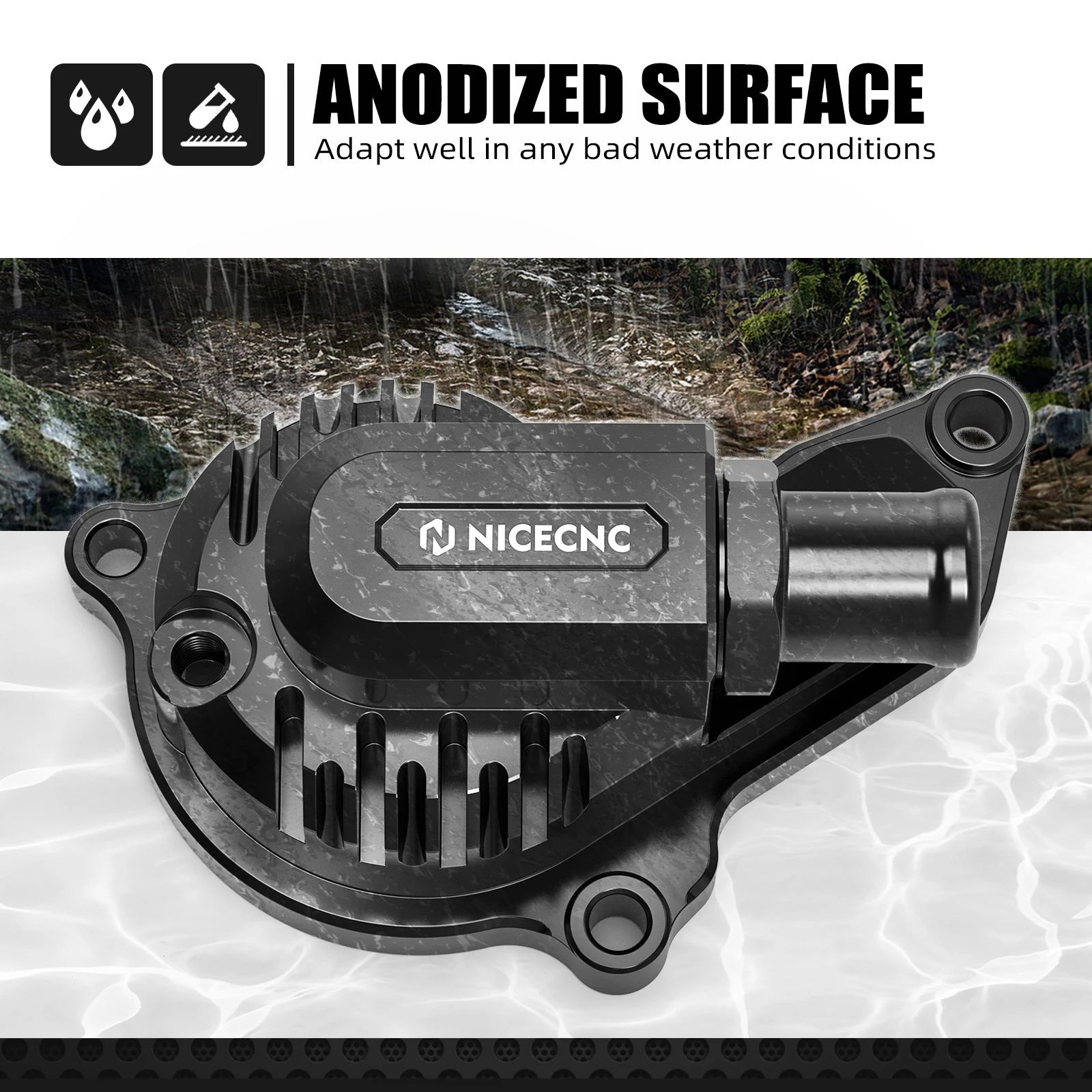 

NICECNC For Suzuki DRZ 400 S DRZ 400E DRZ400SM DRZ400 DRZ 400 E S SM 2000-2024 2023 2022 Clear Clutch Cover & Water Pump Cover