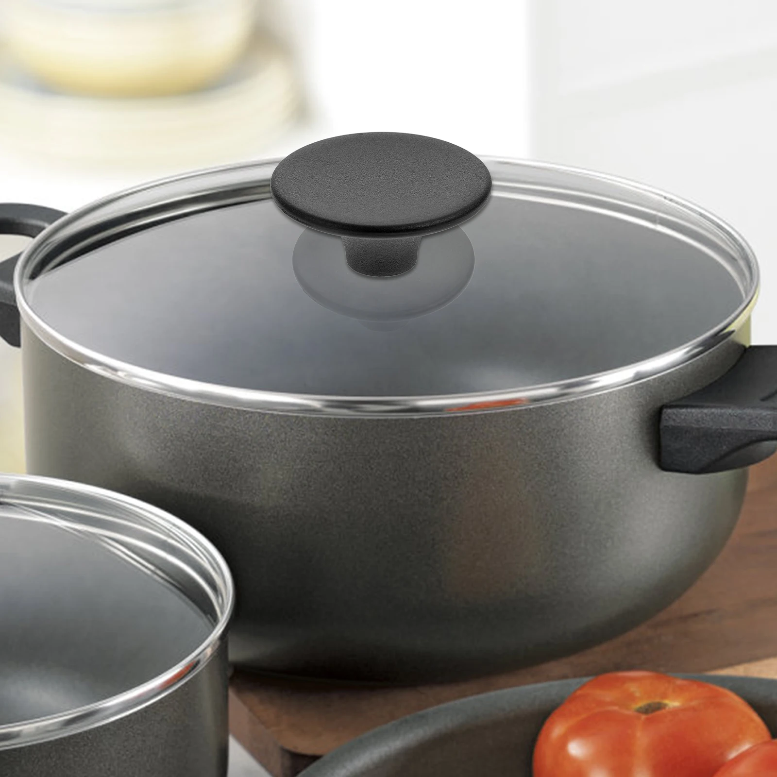 

4Pcs Universal Pot Cover Knobs High Temperature Resistant Replacement Handles for Pan Lid Grip Pot Cover Handle Kitchen Tool