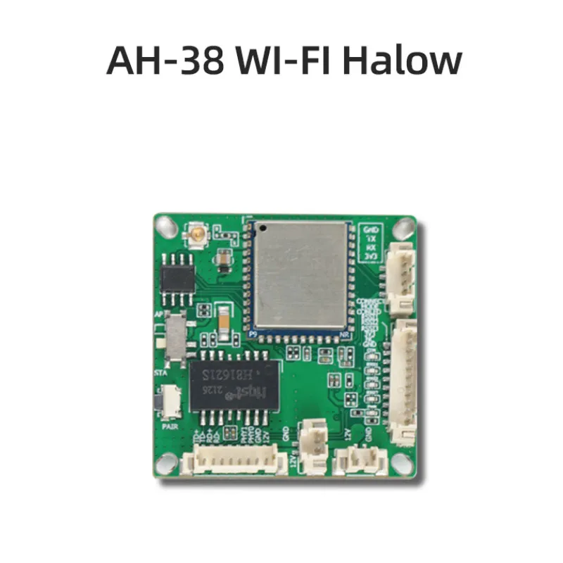 200mw WiFi HaLow Image Transmission Module 802.11AH GSM Frequency Wired IP Camera Wireless Transmitter STA Sender 500-1000M