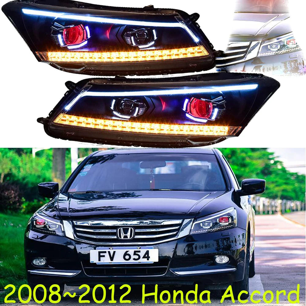 HID,2008~2012/2014~2016,Car Styling for Accord Headlight,insight,MDX,Passport,ridgeline,LED DRL Fog for Accord head lamp