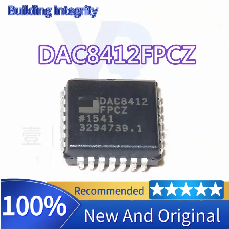 100%Original stock  New   DAC8412FPCZ    DAC8412   PLCC-28