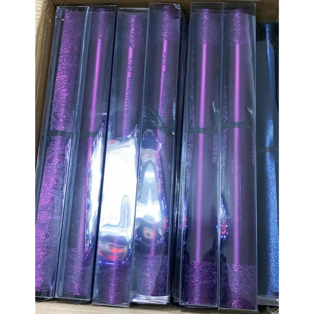 

Original Swiss Hayes Purple African Sego Headtie ,Nigerian Gele 2 pieces Head-tie For Women Party Wedding