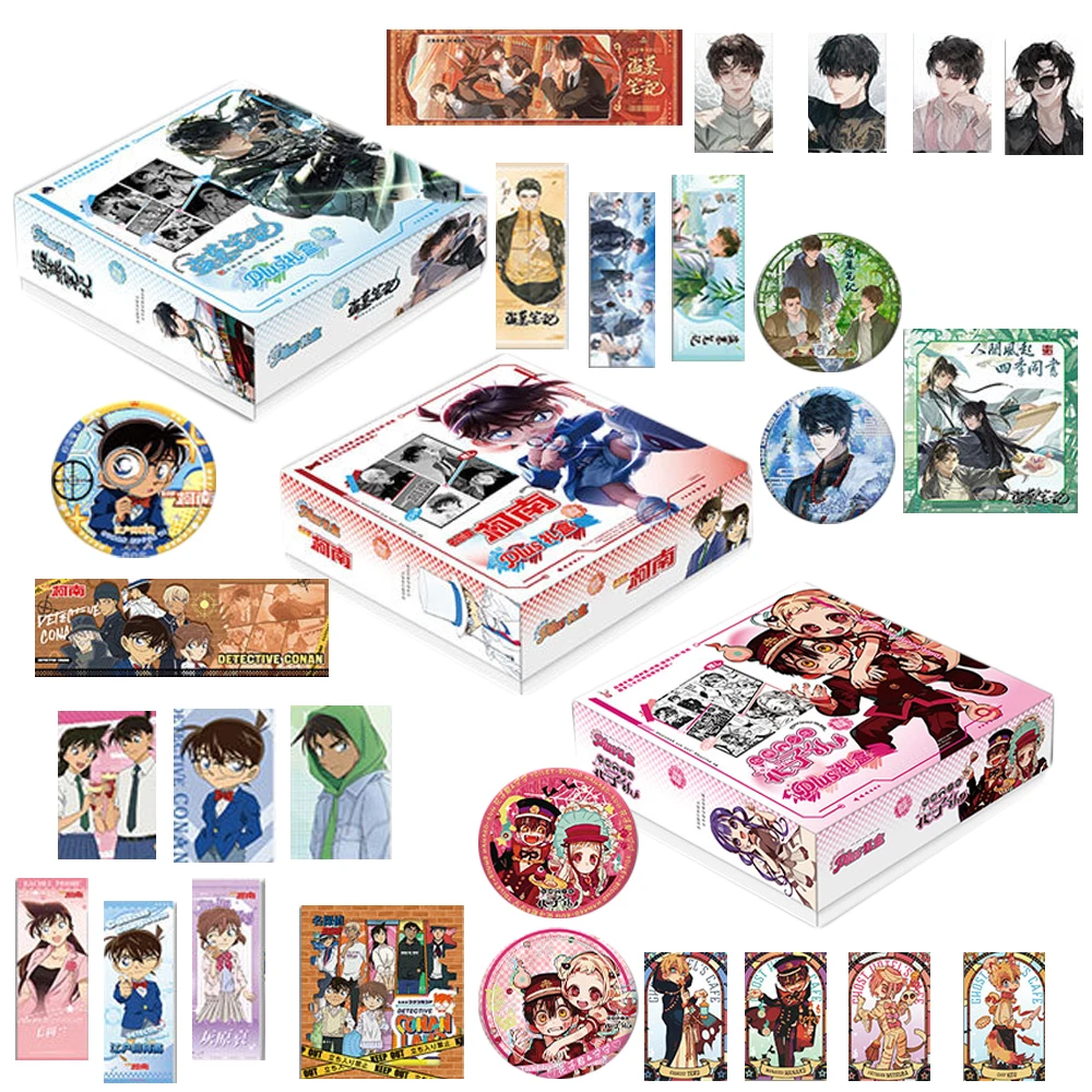 

Anime Peripheral Cartoon Characters Collectible Goods Laser Badges Acrylic Stand Bookmark Cards Hand Banner Kid's Holiday Gifts