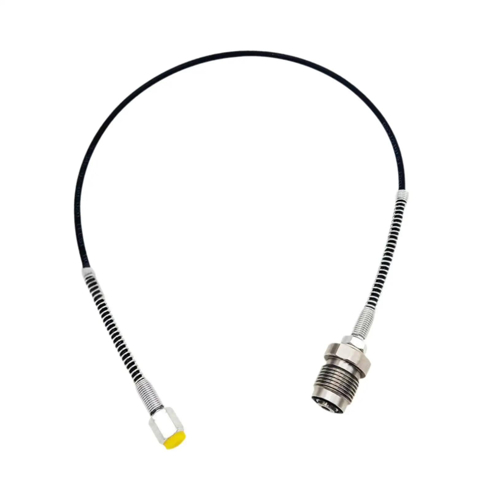 Coiled Pneumatic Tube with Mixed Threads G5 8 to G1 8 Scuba Tank Adapter 60cm for Dry Suit Inflator Systems view 2
