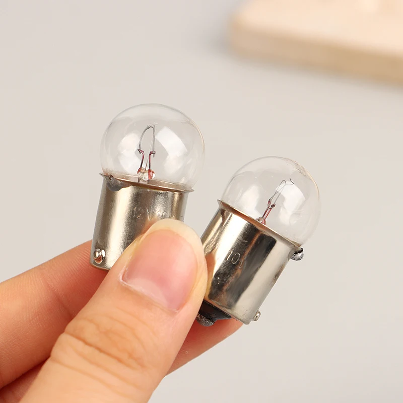 1Pc B15 12V 24V Single Double Contact Mini Bulb For Indicateor Lights Warning Light Bulb Side Turn Signals Auto Lamp
