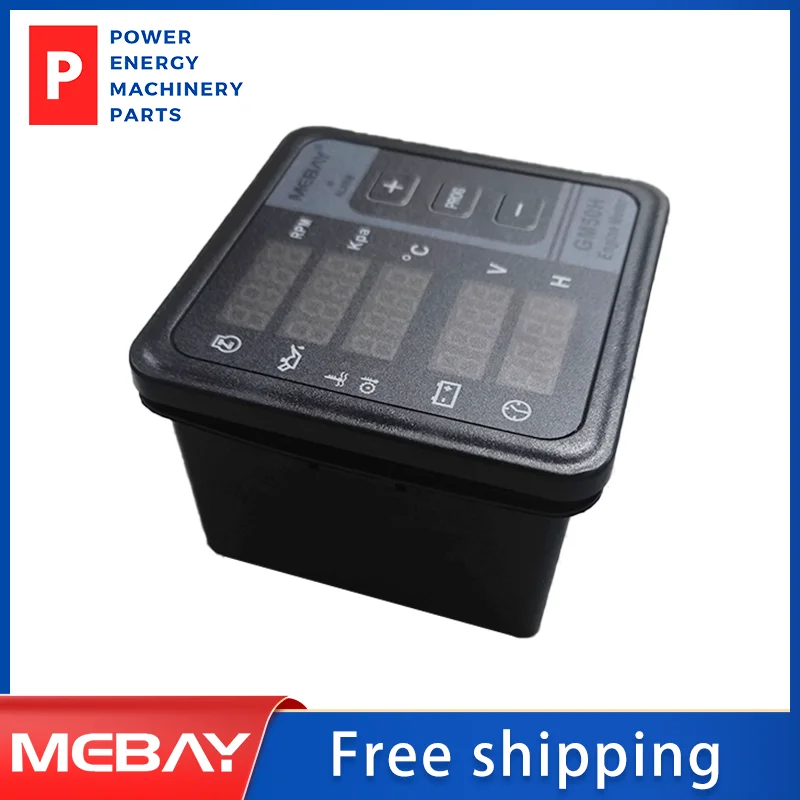 

Genuine GM50HR Multi Function Digital Meter Diesel Engine Remote Generator Parts RS485 Engine oil pressure meter