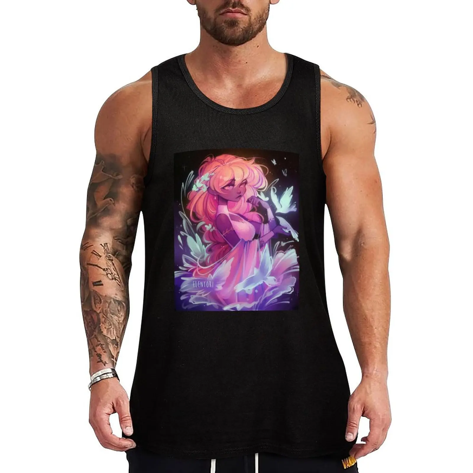 

Persephone Tank Top Minimal Print Tank Top Simple Graphic Sleeveless