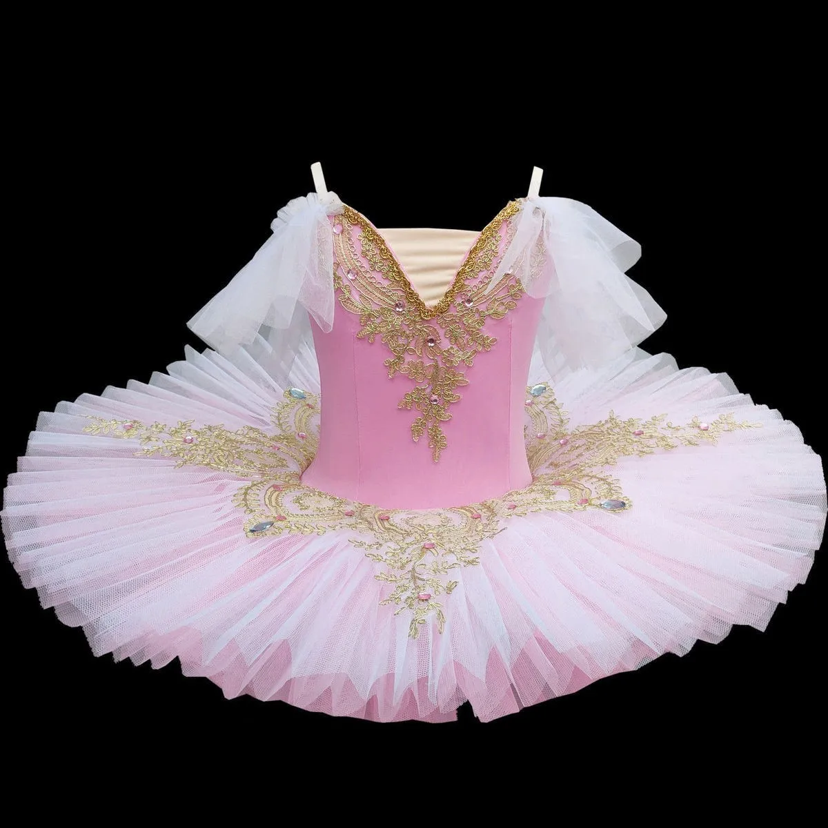 Girls Ballet Tutu Tulle Dress Professional Swan Lake Ballerina Pancake Tutu Adult Child Ballet Dress Kids Dance Costume Leotard