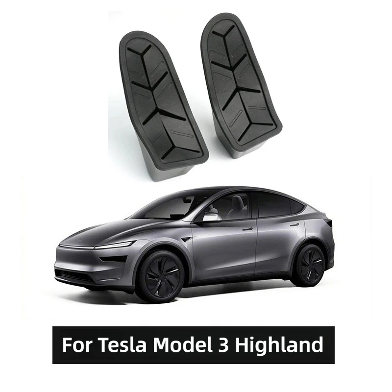 

For Tesla Model 3 Highland 2024 Car Door Trash Can 2PCS Car Door Trash Bin Storage Organizer Debris Box Garbage Can Accessories