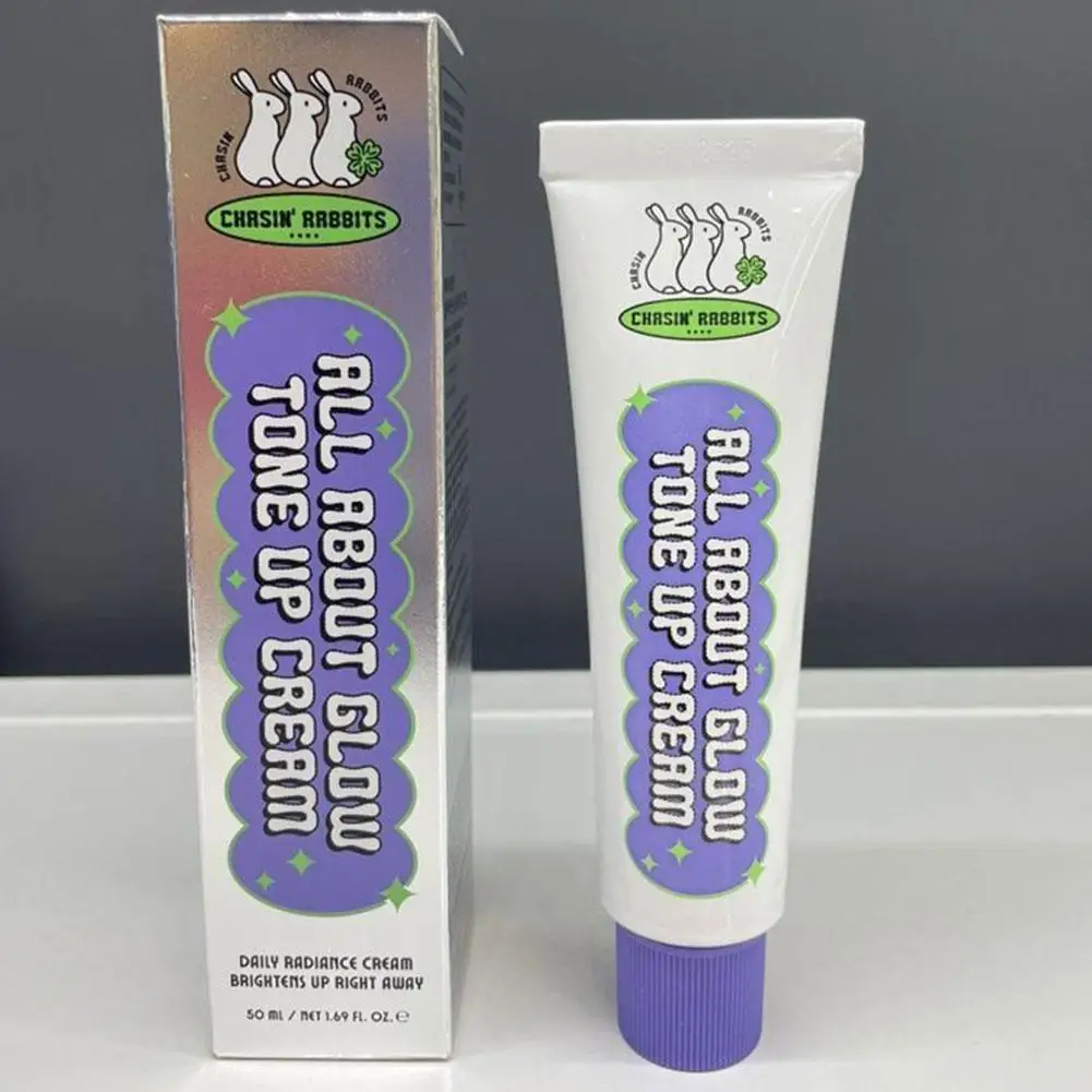 Todo sobre el brillo tono crema refrescante y mejora el brillo crema para incandrir persiguiendo conejo de la suerte crema facial desnuda cuidado de la piel