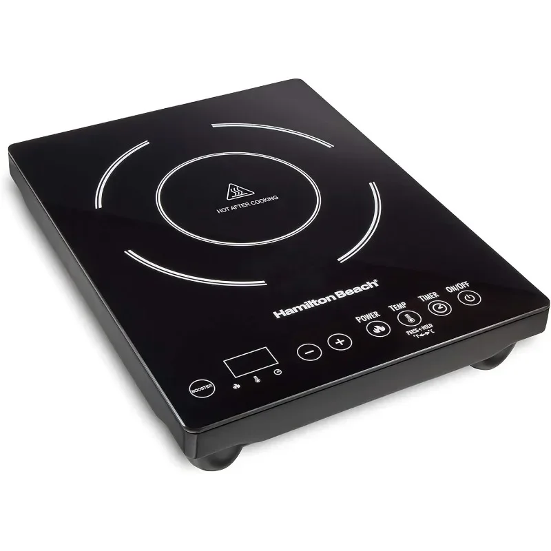 

Portable Single Induction Cooktop Countertop Burner Hot Plate with Fast Heating Mode,1800Watts,10Temperature Settings up to 450F