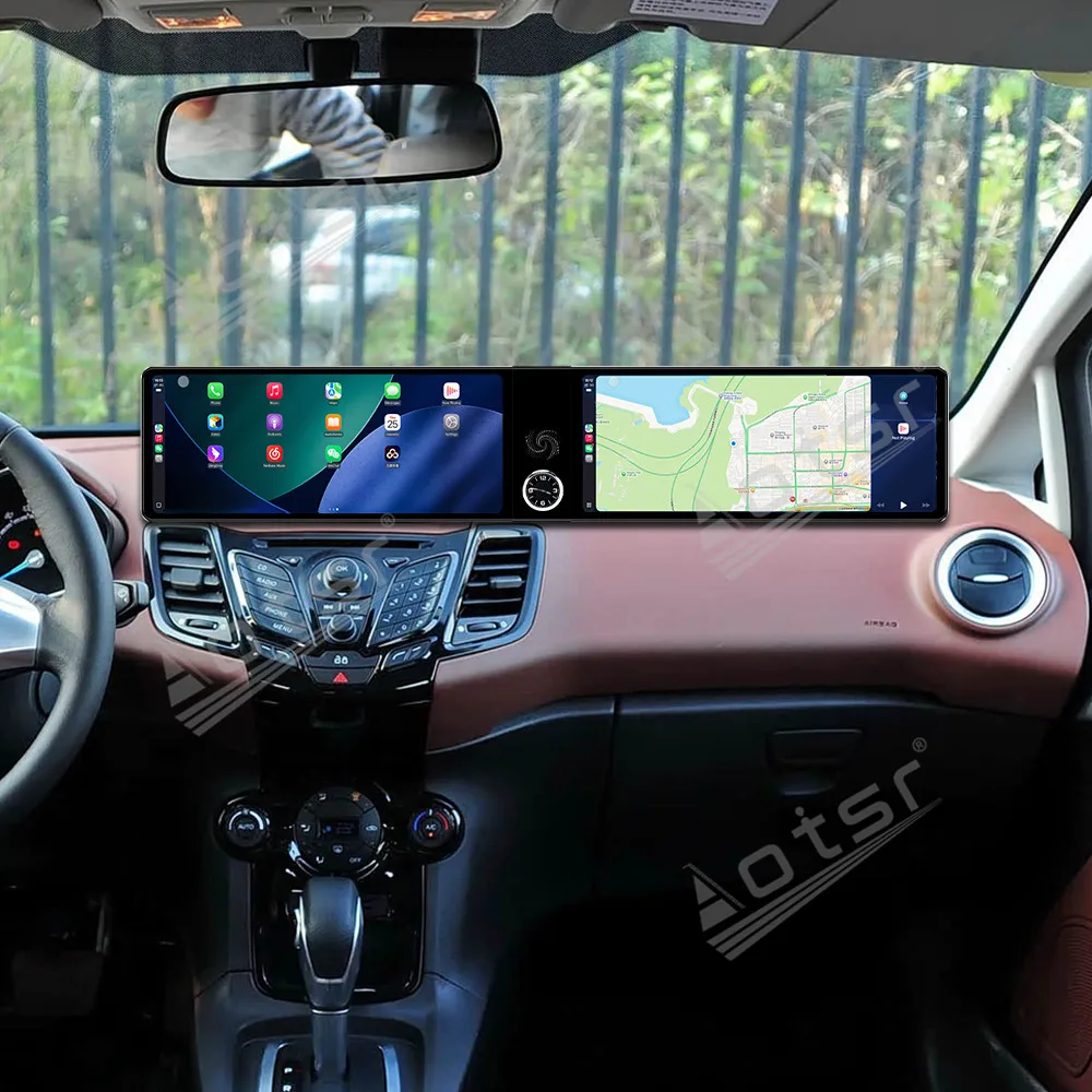 

Двойной 12,3 ‘’ Android 13 Carplay для Ford Fiesta 2009-2014 GPS-навигация Автомобильный радиоприемник HD с сенсорным экраном Стерео Авто автомобильные аксессуары