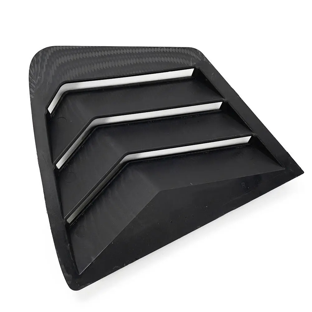 For Honda Civic 9th Sedan 2011 2012-2015 ABS Plastic Rear Window Quarter Louver Cover Side Vent Trim Car Adhesive Accessories view 6