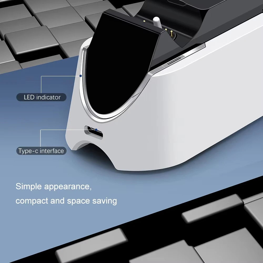 Carregador Rápido duplo para PS5, controlador sem fio, USB 3.1, Tipo-C, berço de carregamento, Dock Station para Sony Playstation 5, Joystick Gamepad