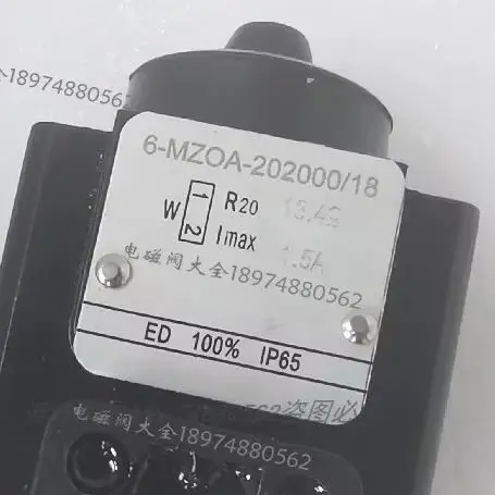 Electroimán proporcional 6-MZOA-202000 1.5A DZOA-202100 COZO-18DC MZ0A 13.4