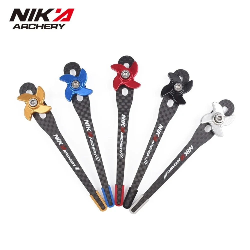 Nika Archery 3K Carbonfaser-Klicker für Recurve-Bogen Schießausrüstung Zubehör – Detail 3