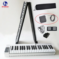 Folding Piano 88 Keys Professional Foldable Keyboard Music Portable Digital Synthesizer