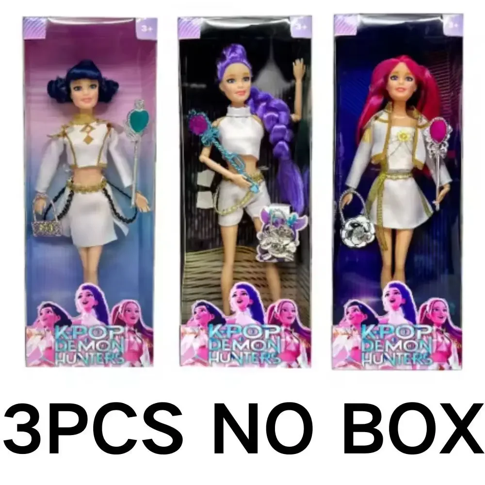 %_@ جديد أنيمي KPop شيطان هنتر دمية رومي ميرا زوي قناع فينيل عالي المظهر مستوى فتاة عيد ميلاد مروحة نادي Gift_$