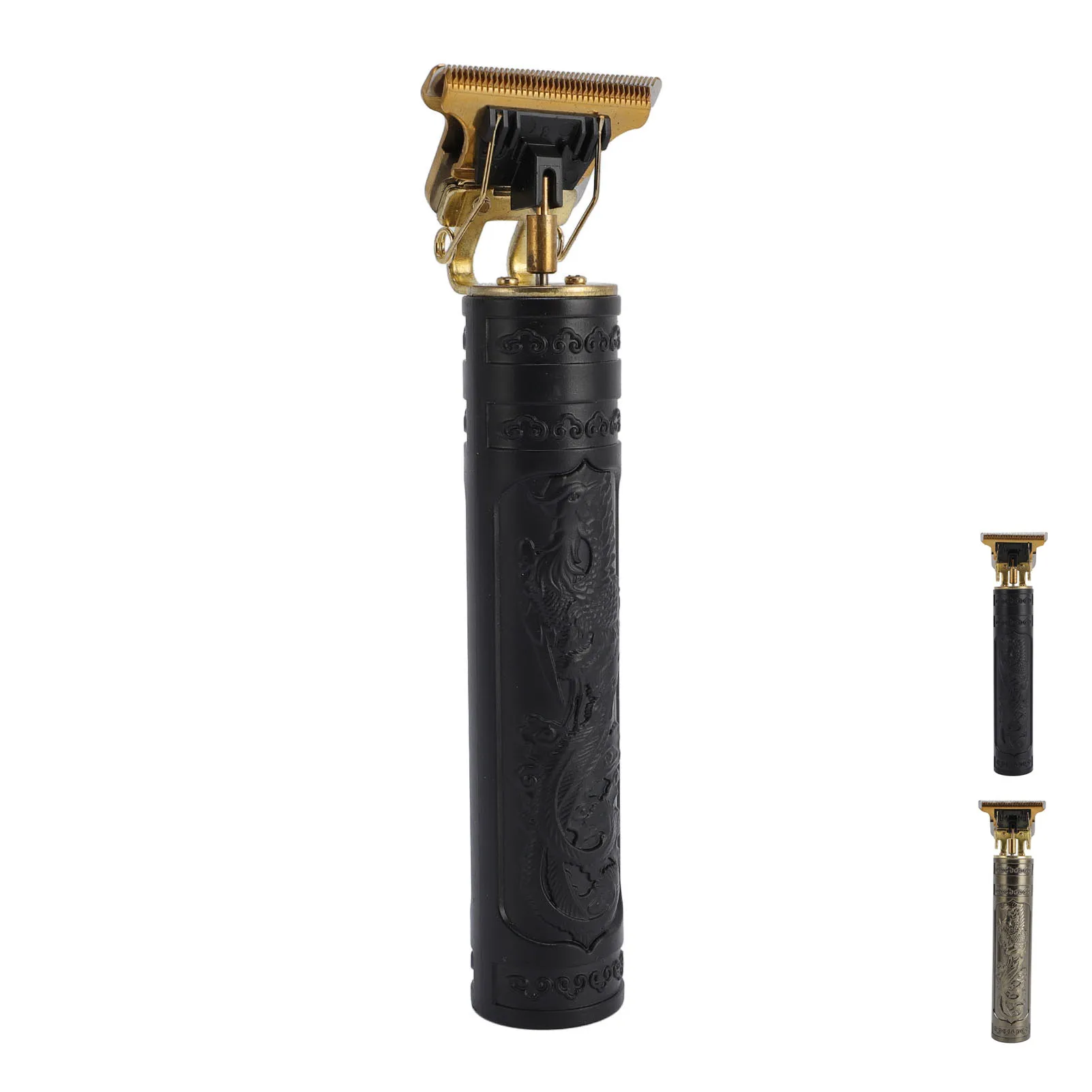 Hair Trimmer Set T Blade Smoothly Accurate Cutting Electric Hair Clipper Set with 4 Guiding Combs for Home Salon