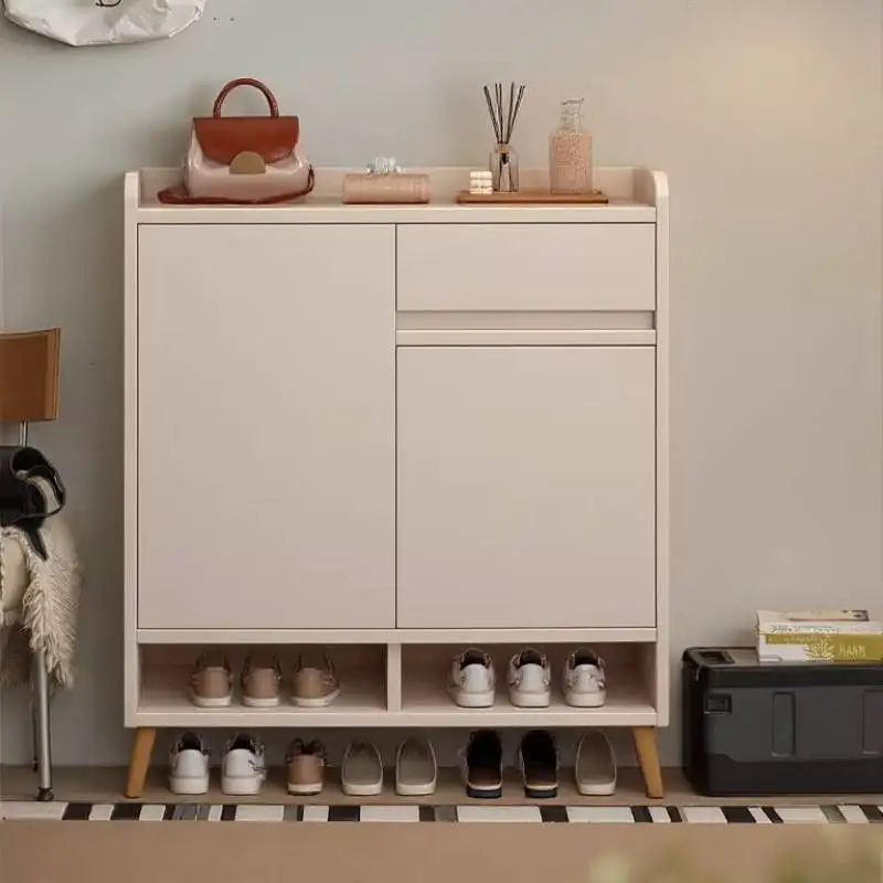 

Design Minimalist Shoe Cabinet Nordic Console Corner Hidden Shoe Rack Organizer Apartments Rangement Chaussure Room Furnitures