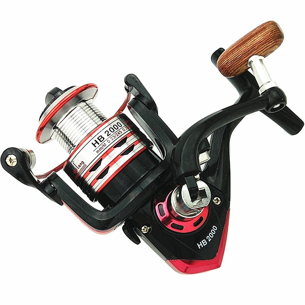 Fire Maple HB500/1000/2000/4000/6000 spinning fishing reel metal spool fish wheel red color BB 10+1 speed 5.2:1