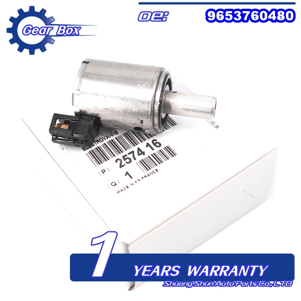 

257416 7701208174 DPO/AL4 Automatic Gearbox Solenoid Valve 257410 9653760480 For Peugeot Renault Citroen AL4 1607991280