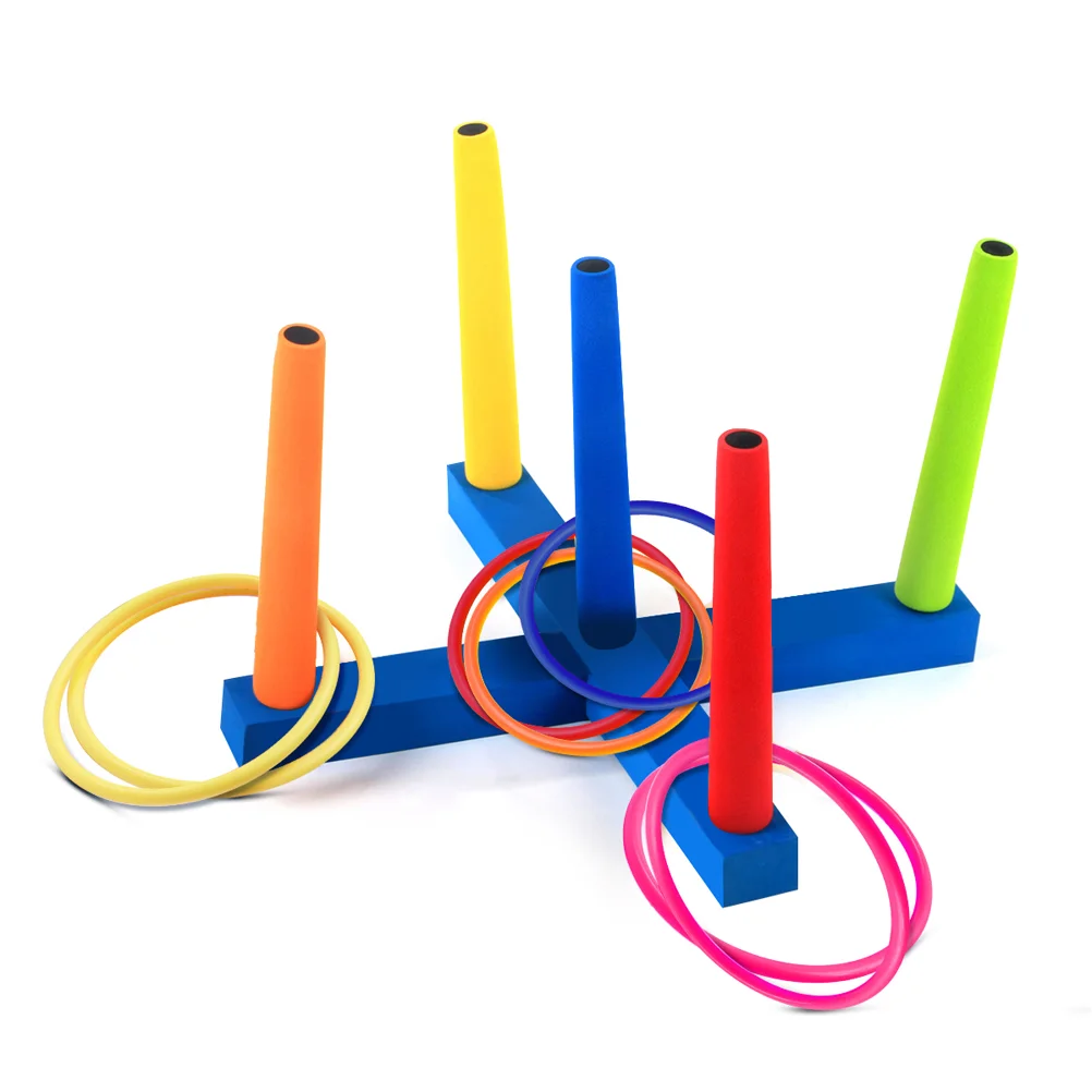 24pcs Interesting Toss Rings Throwing Toy Throwing Rings Toss Rings Game for Carnival Garden Backyard Outdoor (Random Color)