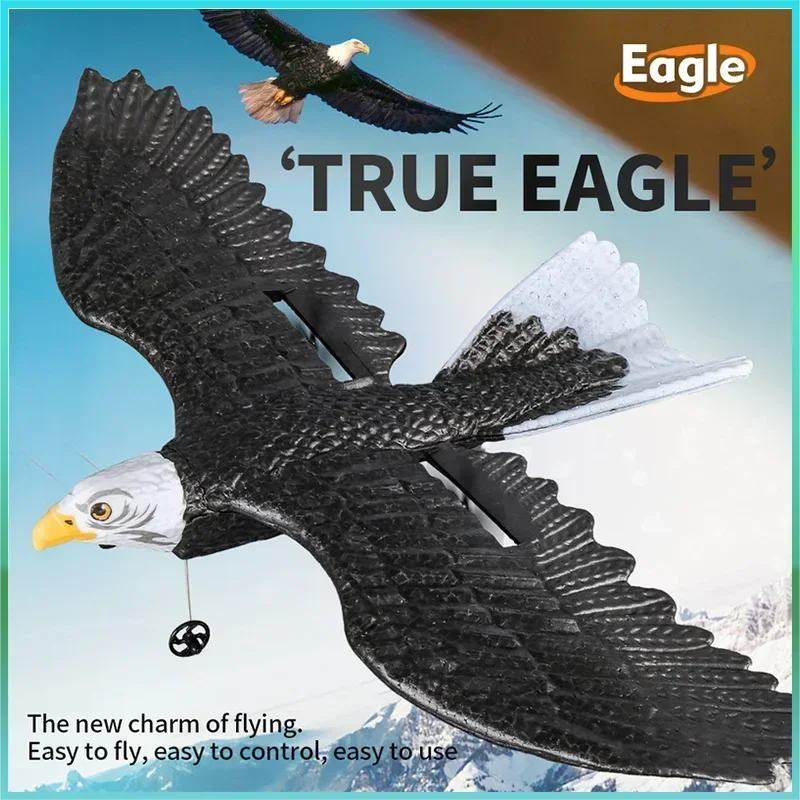 Eagle Aircraft Drop Resistant Long Endurance Fixed Wing Glider Remote Control Aircraft Children'S Model Airplane Christmas Gift