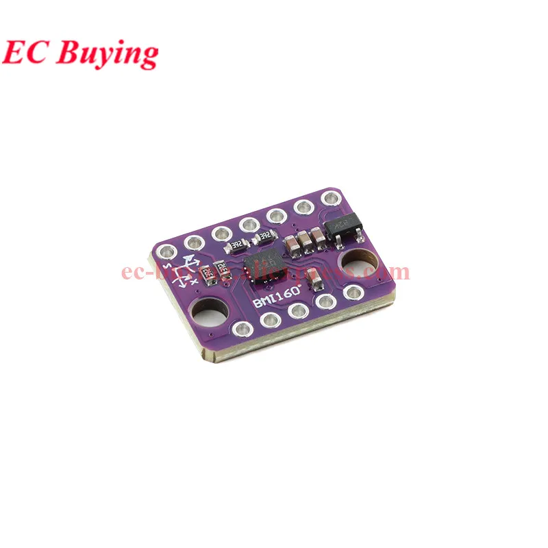 10Pcs/1pcs BMI160 GY-BMI160 6DOF 6-axis Rate Gyro Gravity Accelerometer Sensor Module IIC I2C SPI Communication Protocol 3-5V