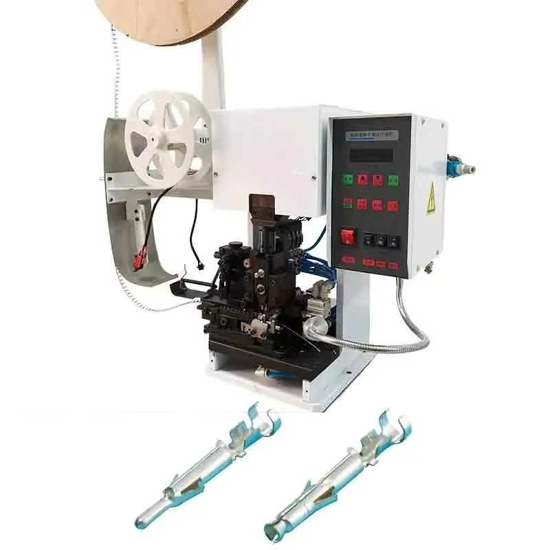 

JCW-2TD Electrical Cable Stripping Terminal Crimping Machine Automatic Multi Core Wire Strip Jst Terminal Crimping