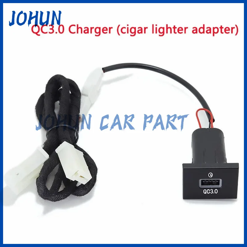 Picture 5: Car Red Light Charger Quick Charge Cigarette Lighter QC3.0 USB Interface Socket Fast Car Charger Use For Ford Transit 2009-2016