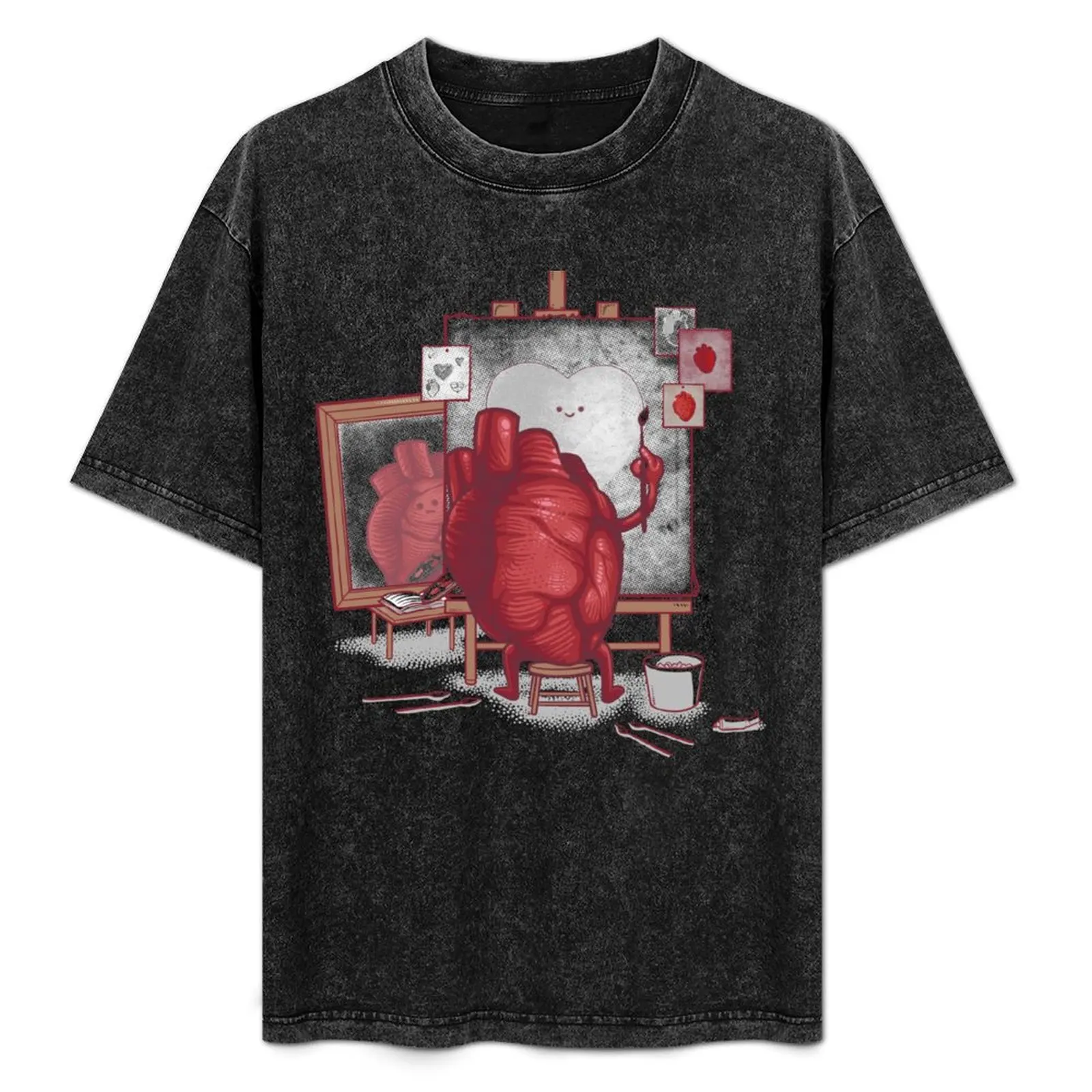 

Self Portrait T-Shirt Breathable Basic Cotton T-Shirt