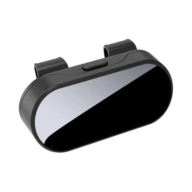 Mirror Glossy Multifunctional Glasses Case, Car Sunshade, Glasses Clip Card, 2-in-1 Storage Box, High-end Sunglasses Holder