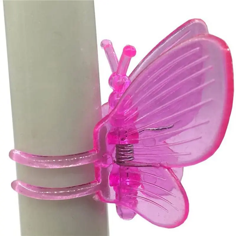 M11K-Orchid Clips 60Pcs Butterfly Plant Clips Orchid Support Clips Vine Clips Plant Clips For Support Flower Orchid Vine