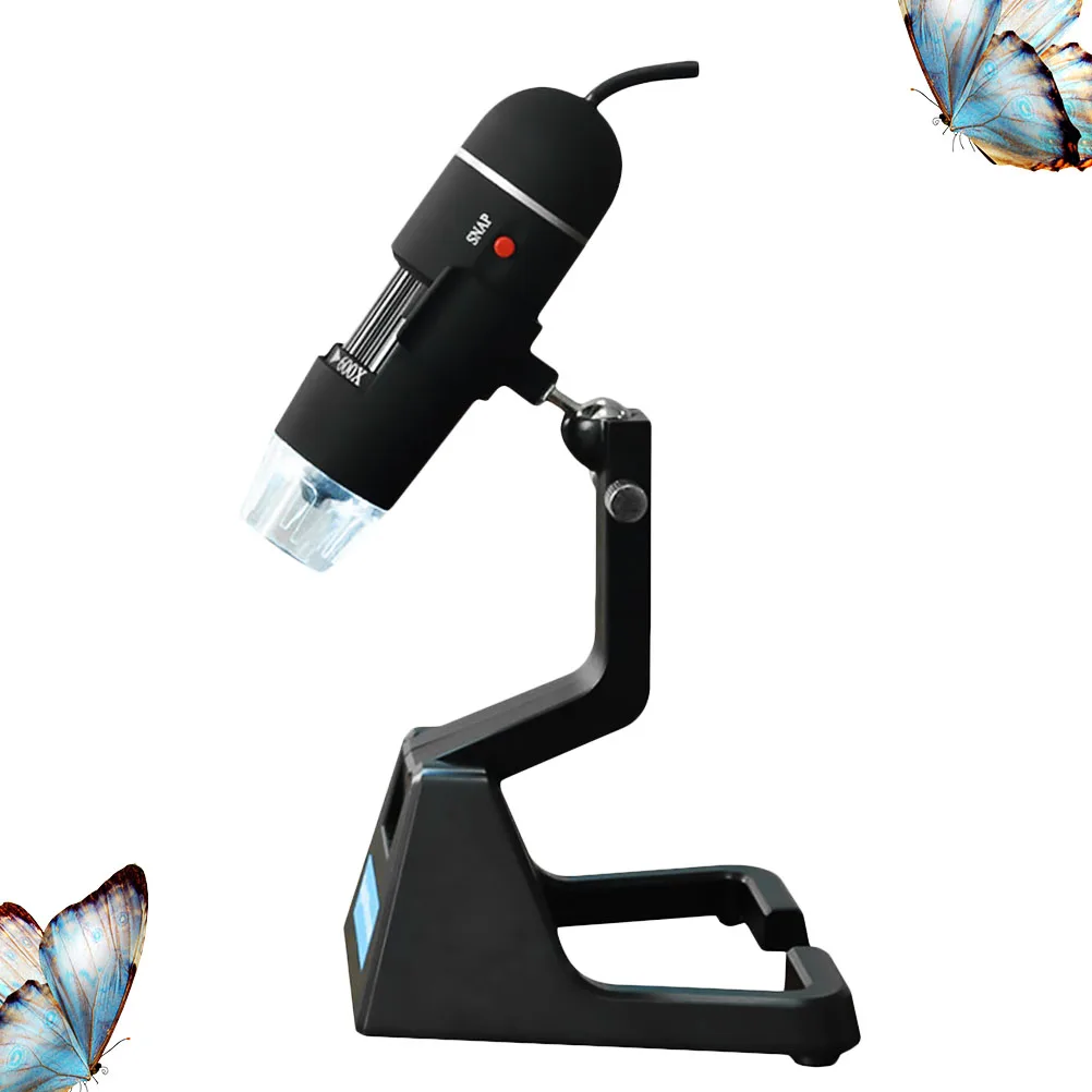 

Adjustable Led Magnifier Microscope Usb Digital Magnifying Glass Portable Backlight Electronics Repair Inspection Lab Antiques