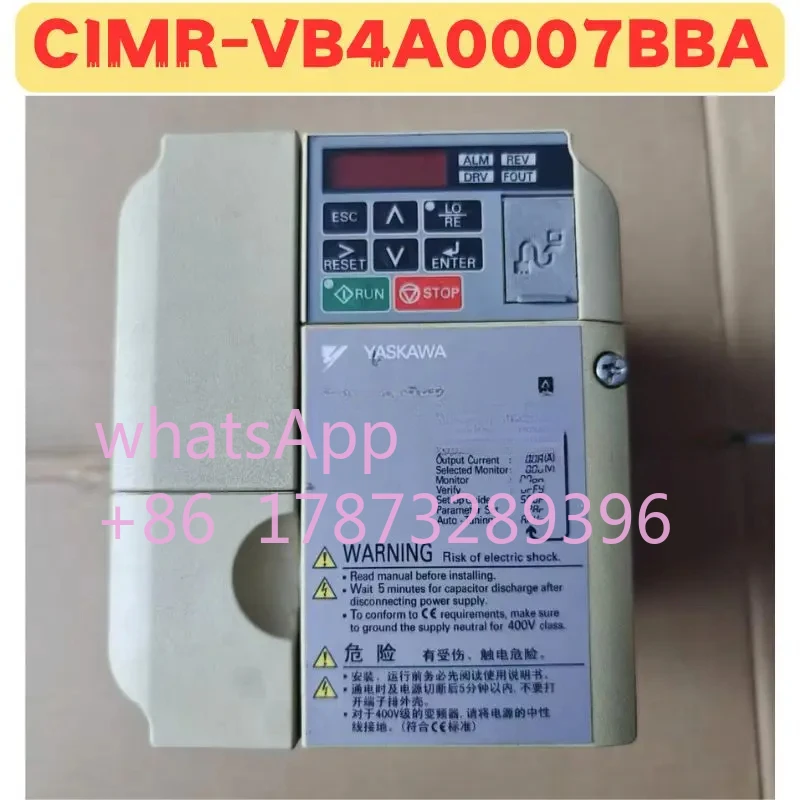 

Used Frequency Converter CIMR-VB4A0007BBA CIMR VB4A0007BBA Normal Function Tested OK