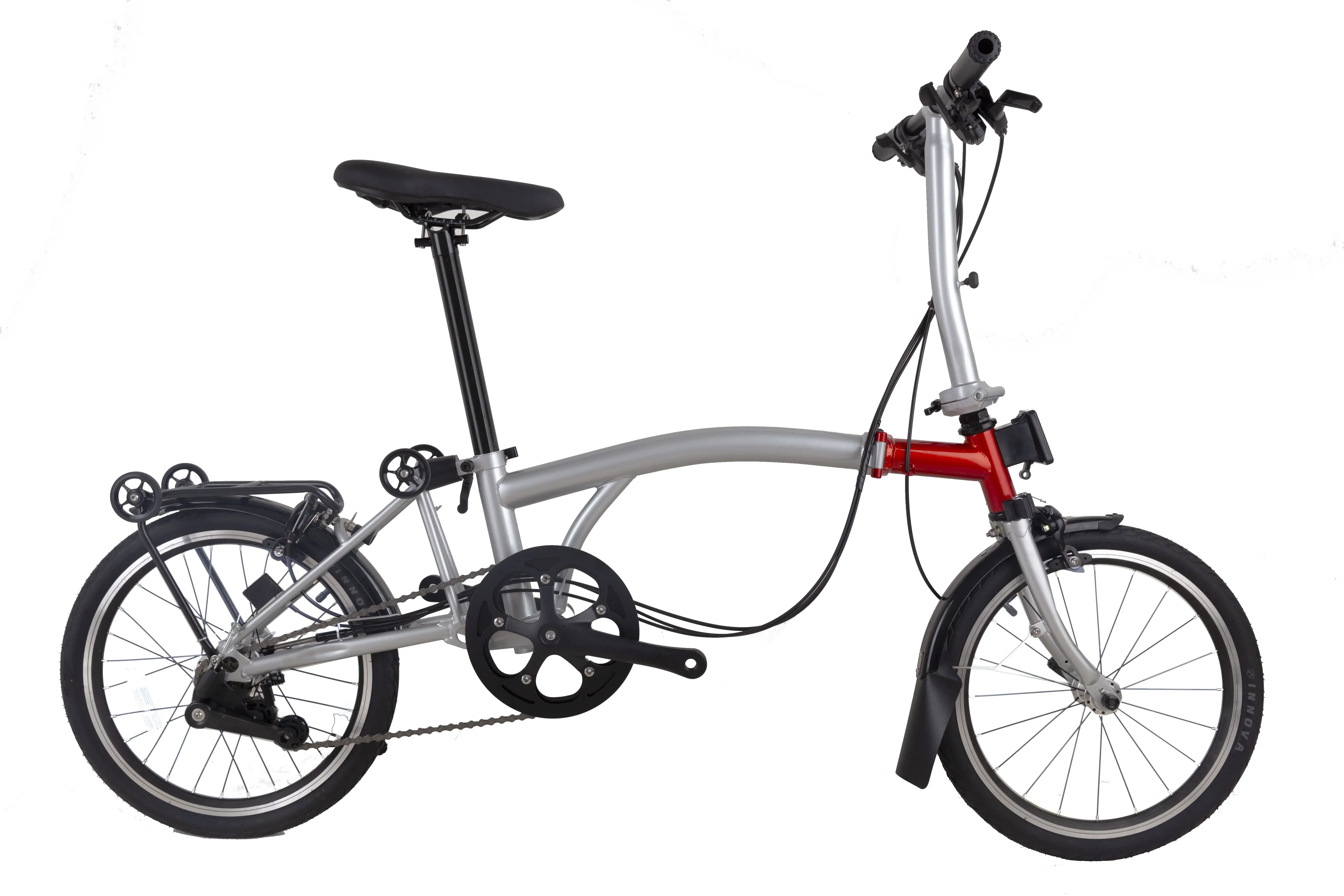 

British Style Advanced portable folding Bike 2022 Newest 16" 3 6 Speed Folding Bicycle Aluminium alloy Carbon Steel Folding Bike