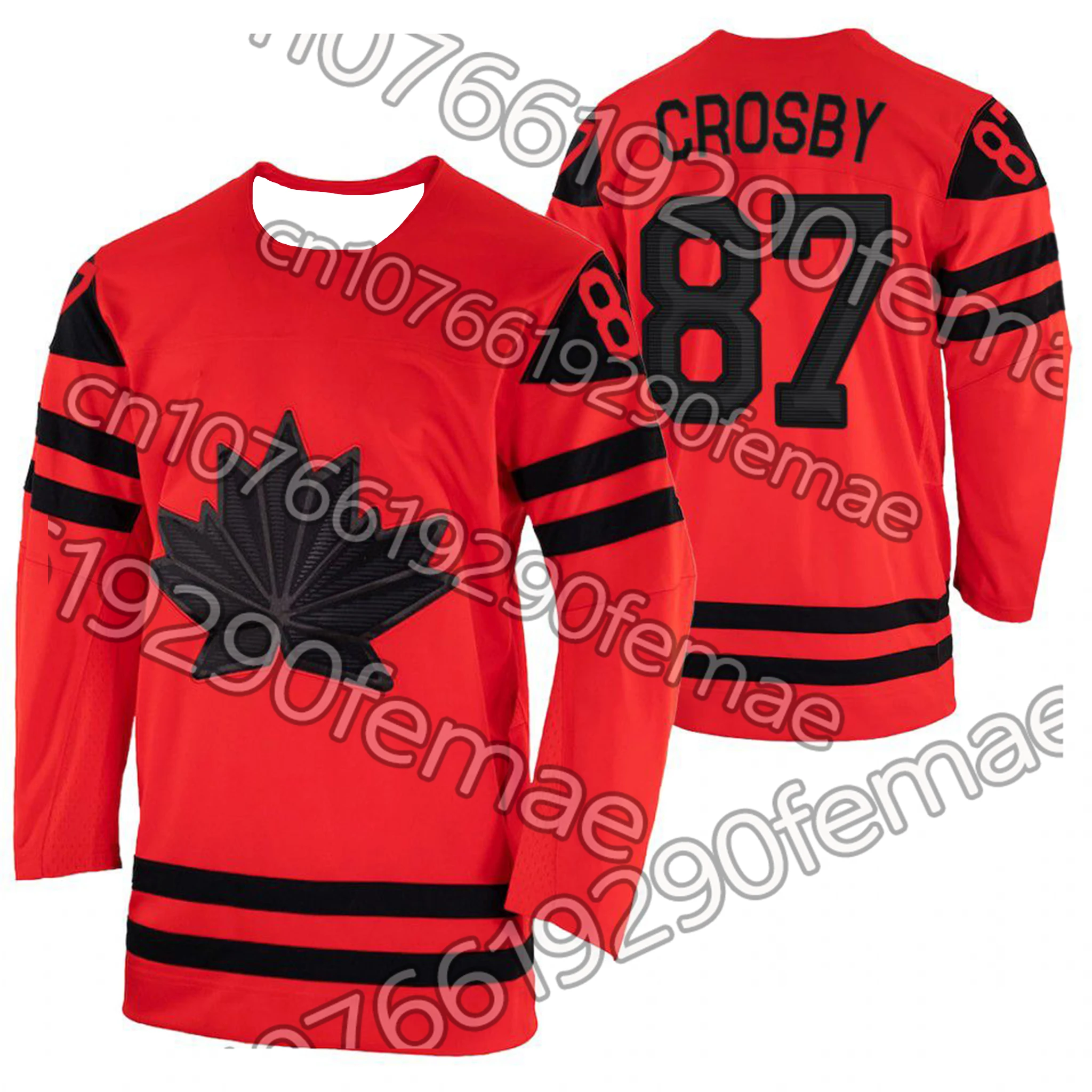 

MacKinnon & McDavid Inspired Men's Hockey Jersey T-Shirt Canada 2026 Spring Summer Motorcycle Top For Home, Party &Casual Wear