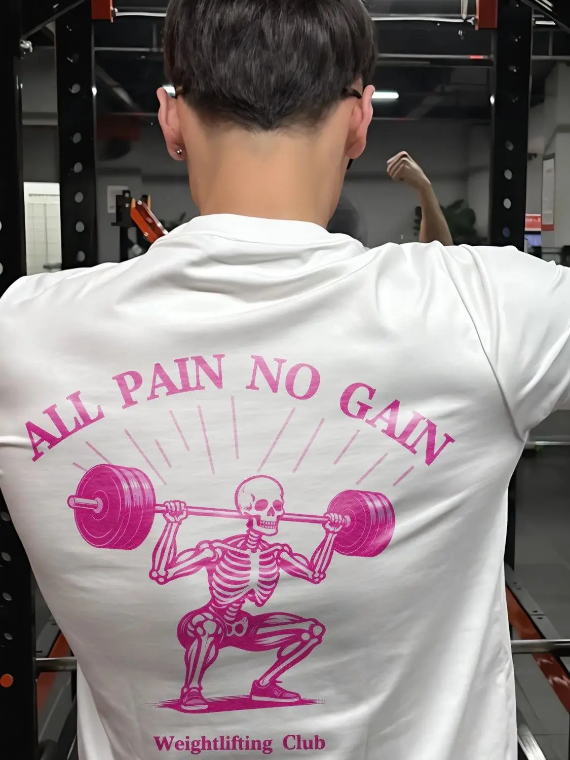 

Sports Fitness Breathable Cool Feeling Sports Daily Short Sleeve Pure Cotton T-shirt for Men and Women Lovers