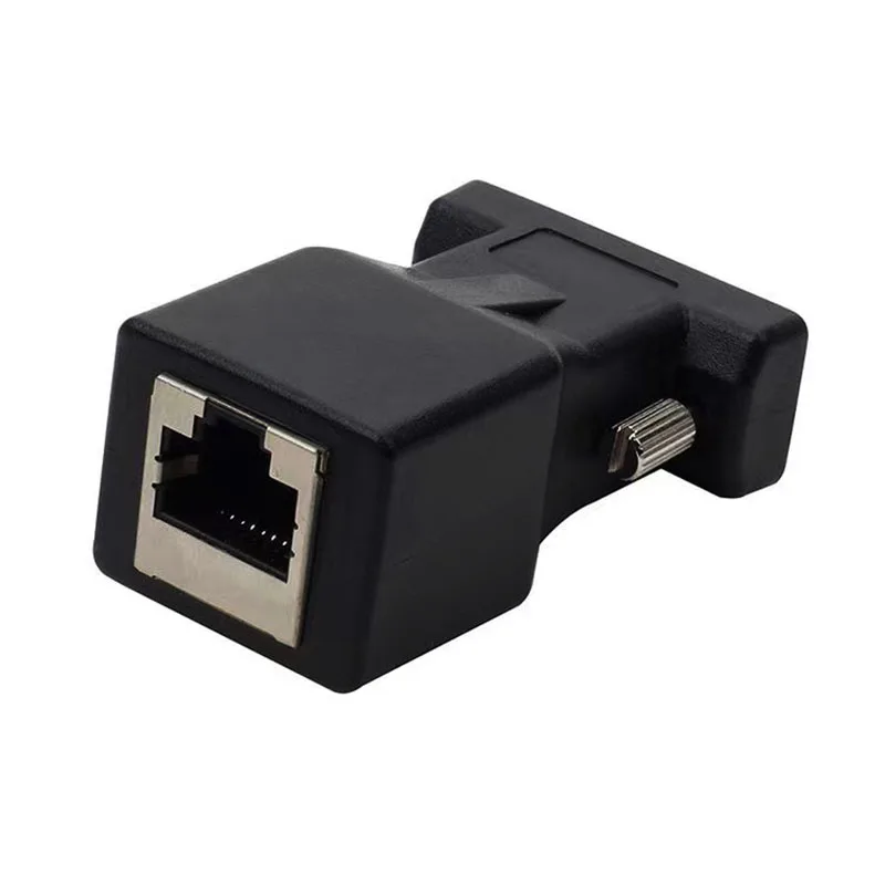 1PCS 15pin VGA Extender Male Female To LAN RJ45 CAT5 CAT6 Network Cable Adapter Male To female/female To female/Male To Male