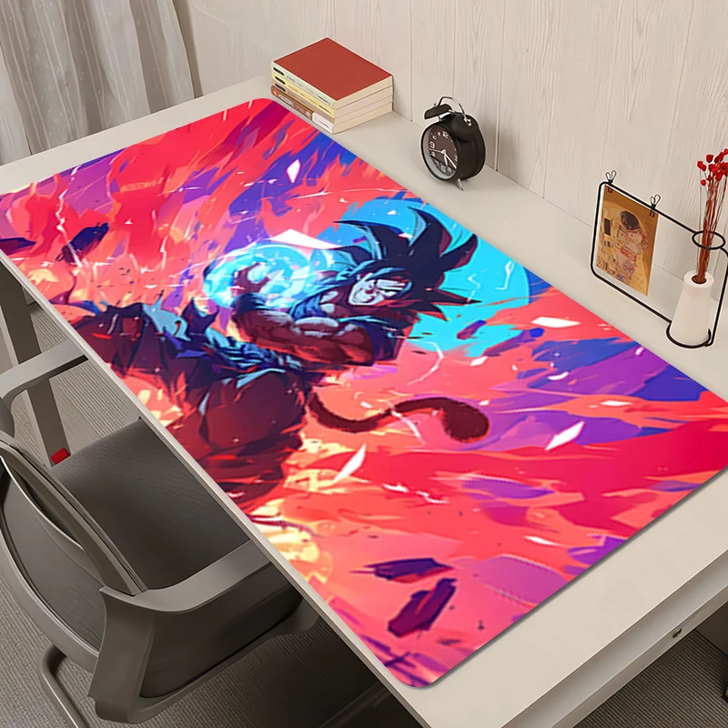 Mousepad Computer Gaming Mats Dragon Ball PC Accessories Extended Pad Anime Keyboard Pad Non-Slip HD Mouse Pad Office Desk Mat
