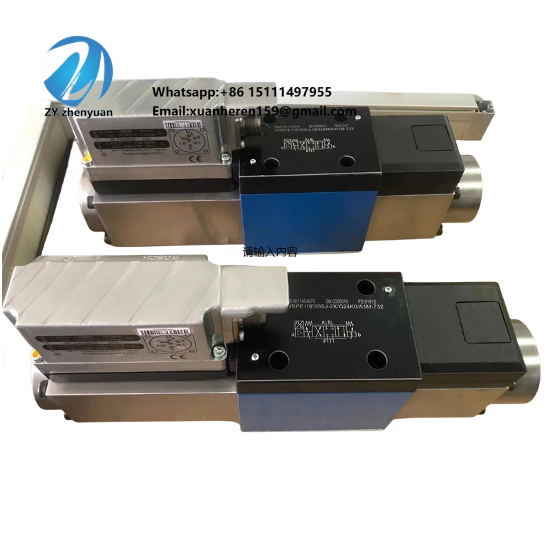 ZHENYUAN Hydraulic Proportional Directional Valve Hydraulic Solenoid Valve 4WRE 4WRE6 4WRE6E 4WREEM 6 E08J-20/G24K34/B6V-735
