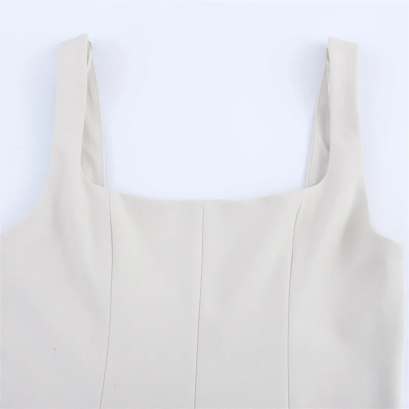 ملابس نسائية أوروبية وأمريكية شورت بذلة بسيط ومتعدد الاستخدامات #3