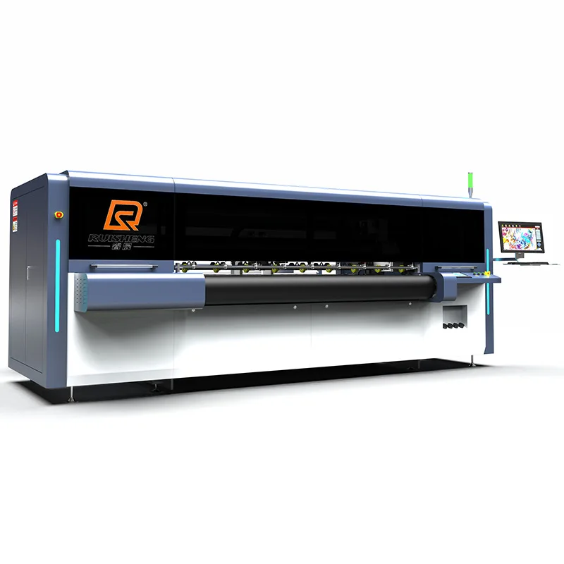 Cmyk  Water-based  Digital Corrugated Carton Box Printing Machine
