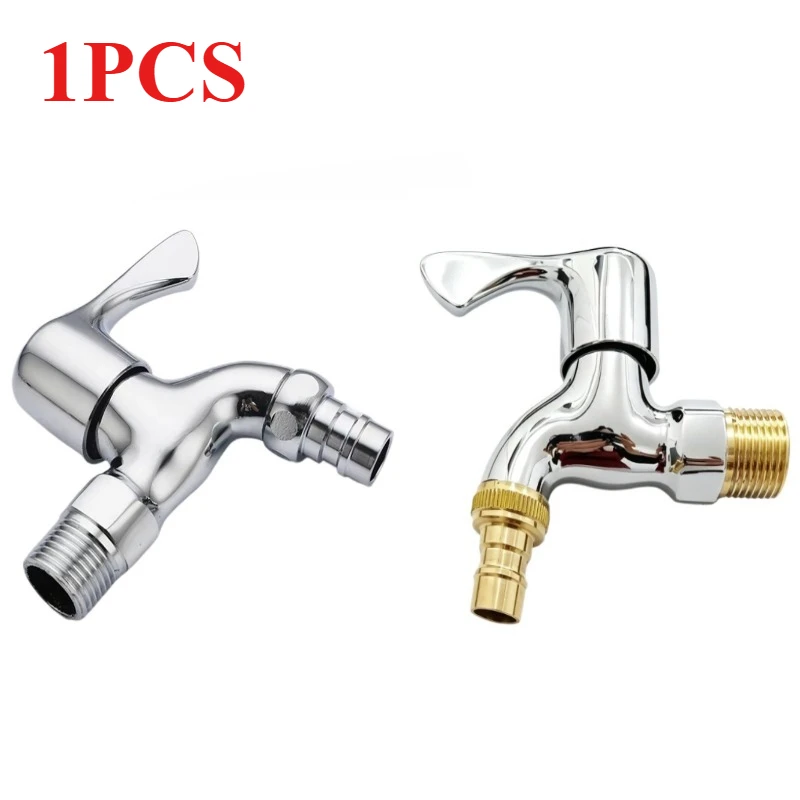 1PCS Tap All-Copper Washing Machine Faucet 4-Point Wall Outdoor Garden Faucet Quickly Open The Faucet for G1/2 Inch H80 Brass