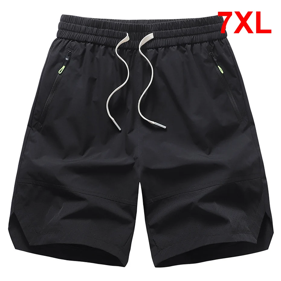 

Summer Shorts Men 7XL Plus Size Shorts Quick-drying Running Shorts Male Big Size 7XL