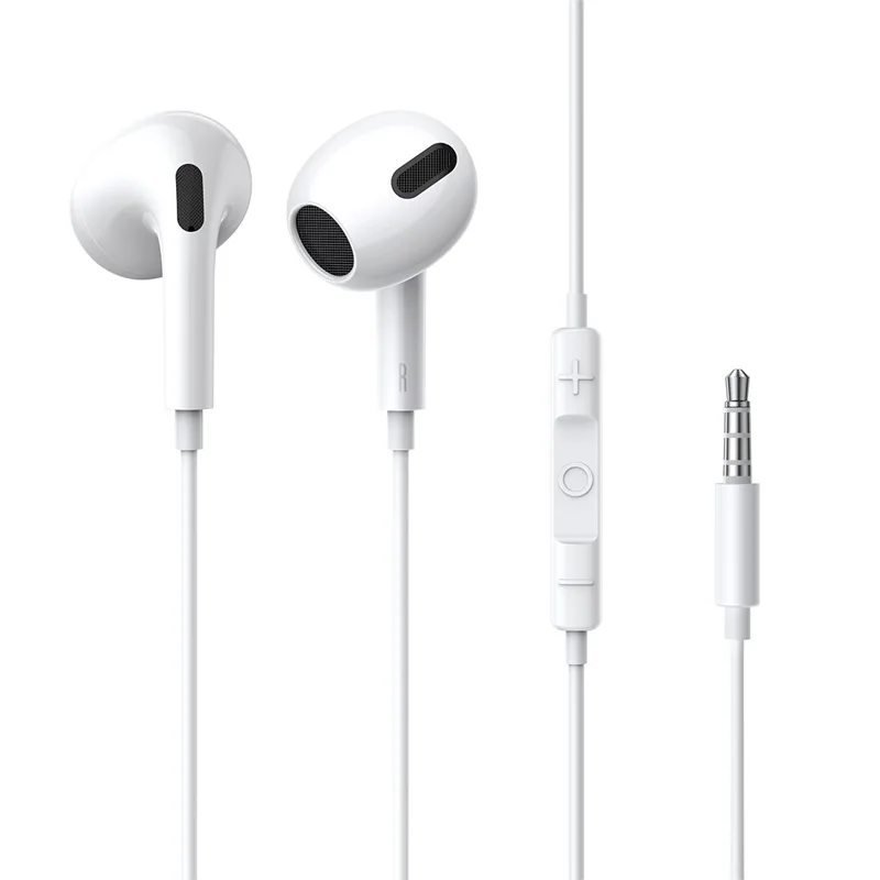 Baseus H17 3,5 mm kabelgebundener Kopfhörer mit Mikrofon, drahtgesteuerter In-Ear-Kopfhörer für Musik, Sport, In-Ear-Monitor, Ohrhörer-Headset