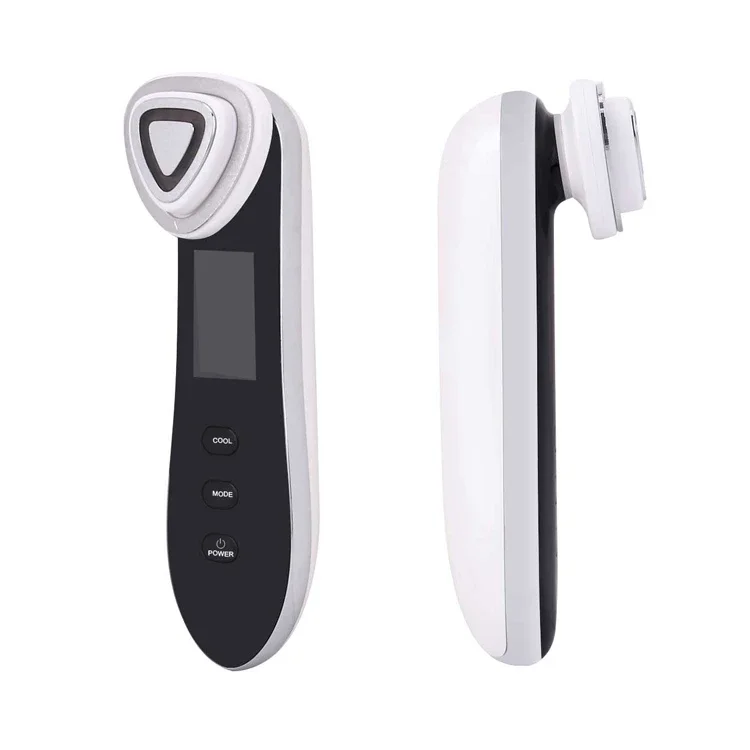 뷰티 디바이스 쿨링 해머 페이스 리프트 피부 탄력 주름 방지 페이셜 마사지기 얼굴 미용 기기 빠른 배송